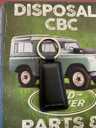 Vintage Lookers Land Rover Car Keyring Keychain Collectable Leather
