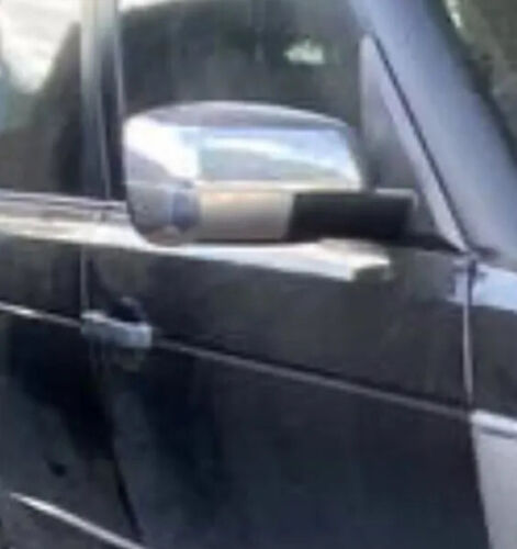 2007 RANGE ROVER Vogue L322 PASSENGER SIDE POWER FOLDING WING MIRROR Chrome.