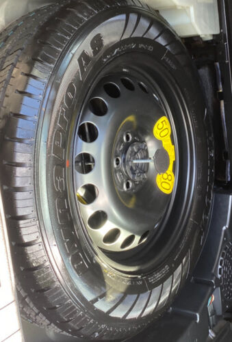 LAND ROVER FREELANDER 2 EVOQUE 17 INCH STEEL SPARE WHEEL WITH NEW Goodyear tyre.