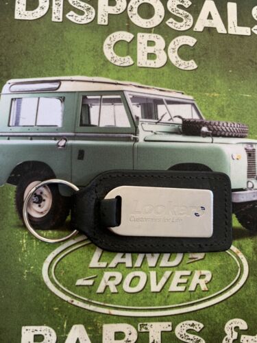 Vintage Lookers Land Rover Car Keyring Keychain Collectable Leather