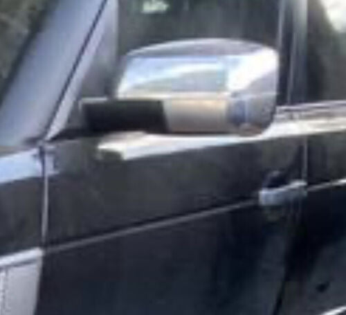 2007 RANGE ROVER Vogue L322 PASSENGER SIDE POWER FOLDING WING MIRROR Chrome.