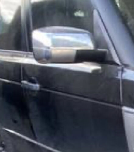 2007 RANGE ROVER Vogue L322 DRIVERS POWER FOLDING WING MIRROR Chrome.
