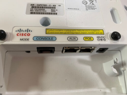 Cisco AIR-CAP27021-E-K9 Access Point Last One Available