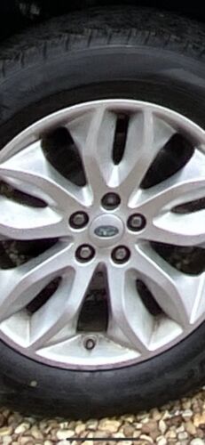 4 x Land Rover 63mm wheel centre caps, Silver, Green/Gold L322 Vogue Freelander.