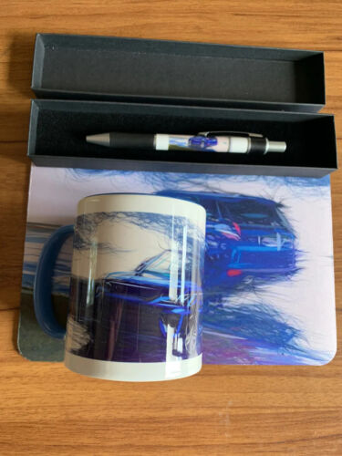 Birthday, FATHERS DAY etc, Tasteful Designer Gift Mug Set Range Rover, 5 items.