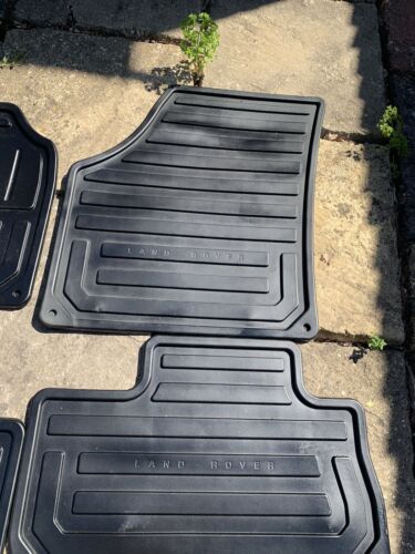 Used Land Rover Freelander2 Genuine Black Rubber Floor Mat set 2006-2014