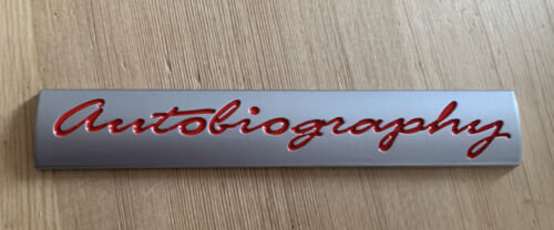 VERY RARE AUTOBIOGRAPHY RED Badge To Fit Any Vehicle, Limited UK STOCK