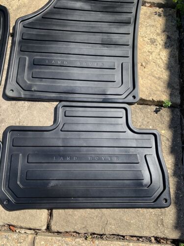 Used Land Rover Freelander2 Genuine Black Rubber Floor Mat set 2006-2014