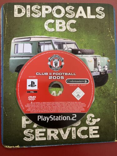 Collectable Item: Manchester united Club Football 2005 Sony Playstation 2