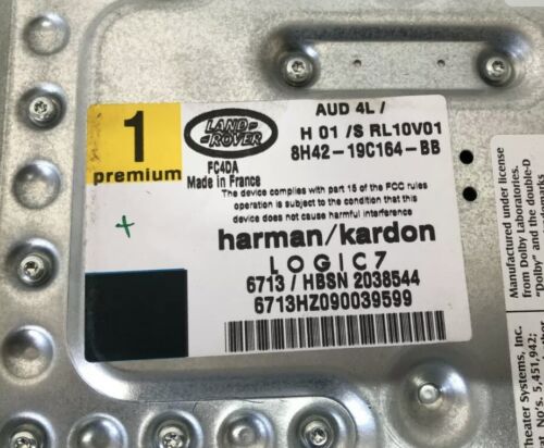 RANGE ROVER VOGUE / SPORT L320 HARMAN KARDON LOGIC 7 AMP 8H42-19C164-BB REF:KX59