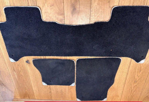 RANGE ROVER L322 CARPET MATS For 2012 Westminster / Autobiography Black & Cream.