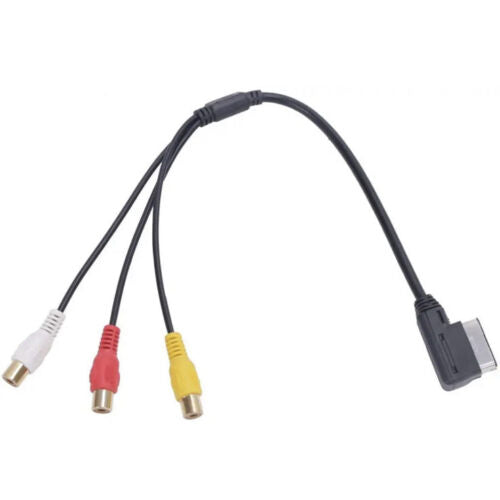 AMI MMI RCA 3RCA DVD Video Audio Input AUX Cable  VW Audi A3 A4 A6 STREAMING