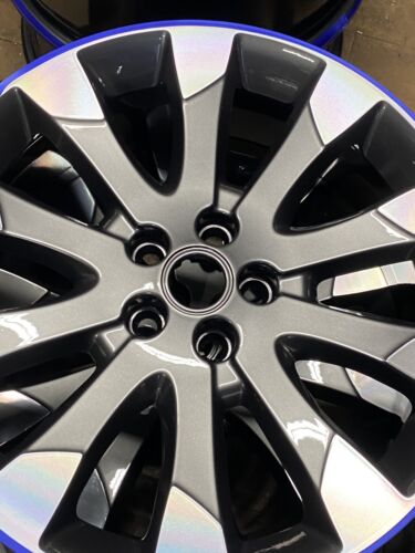 Freelander2 19 Inch Diamond Cut, Powder Coated Alloy Wheel & Centre Cap