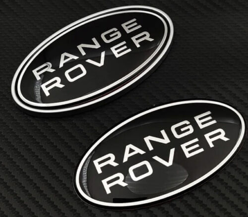 Used oval front grille & Tailgate Badges for Range Rover & Rear Mounting Plinth