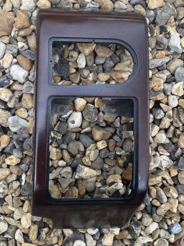 RANGE ROVER VOGUE L322 BURR WALNUT Driver DASHBOARD END VENT SURROUND TRIM 09-12