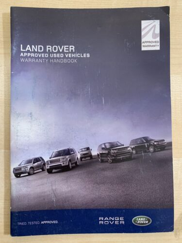 09-12 RANGE ROVER APPROVED VEHICLE BOOKLET