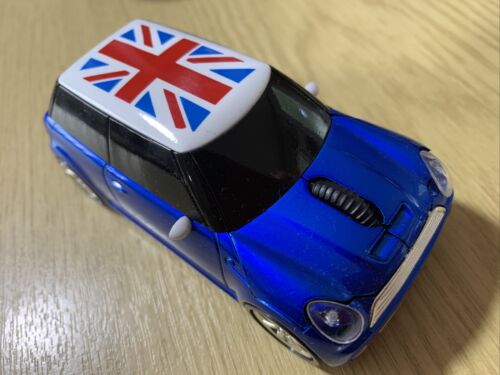 Wireless Mouse, UK STOCK, Funky Blue Mini, Union Jack Roof, PC, MAC.