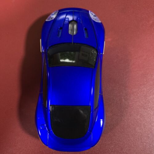 UK STOCK Aston Martin Car Wireless Optical Mouse PC Laptop USB Dark Blue Edition