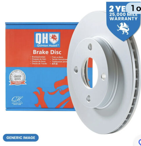 Quinton Hazell BDC6057 Brake Disc Single Front Fits Land Rover Range Rover