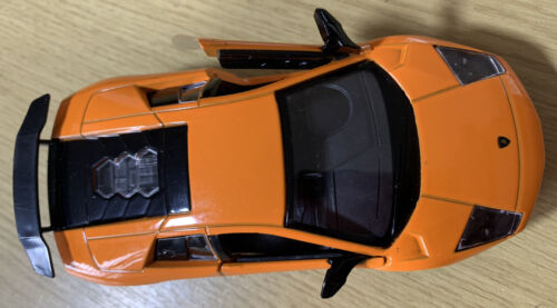 TOY CAR LAMBORGHINI ORANGE 1/43 MODEL BOY DAD BIRTHDAY FATHERS DAY GIFT PRESENT