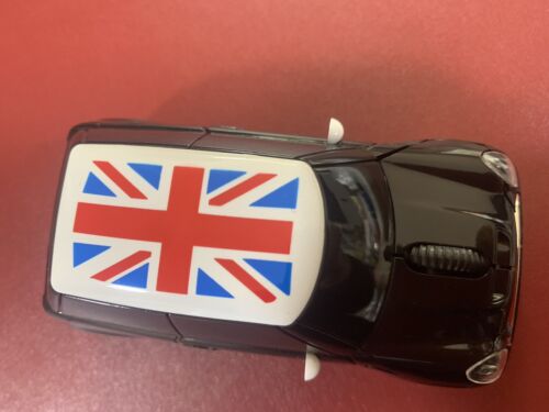 UK STOCK Mini, Black, Union Jack Roof Wireless Mouse, PC, MAC Limited Availabity