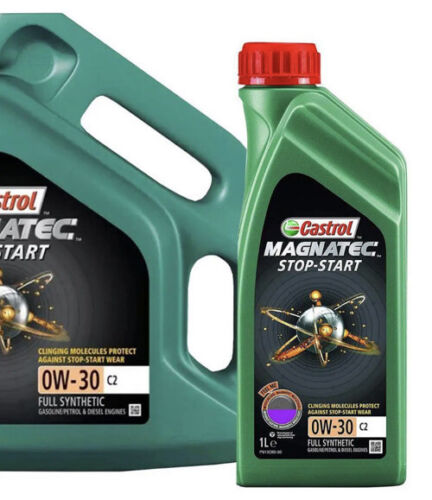 CASTROL MAGNATEC 0W-30 C2 Car Engine Oil Start Stop Fully Synthetic 1 Litre