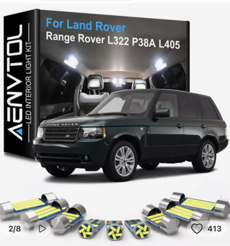 AENVTOL RANGE ROVER DISCOVERY LAND ROVER L.E.D. INTERIOR LIGHT UPGRADE UK STOCK