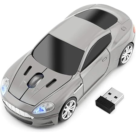 Aston Martin Car Wireless Optical Mouse Cordless game PC Laptop USB UK STOCK