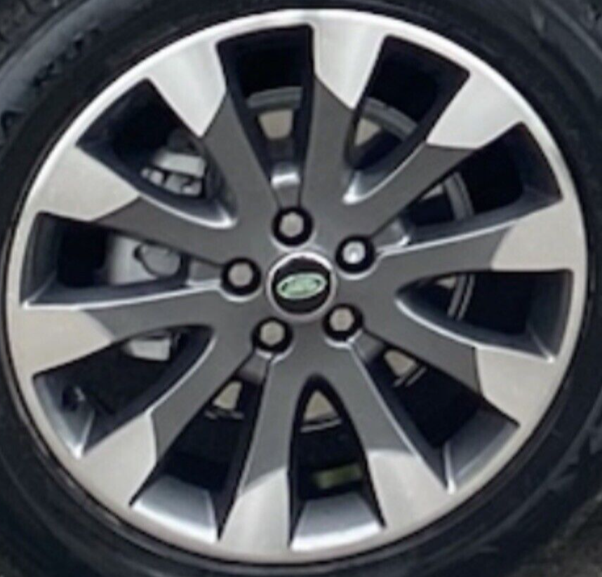 Freelander2 19 Inch Diamond Cut, Powder Coated Wheel & Caps., Exchange Possible.