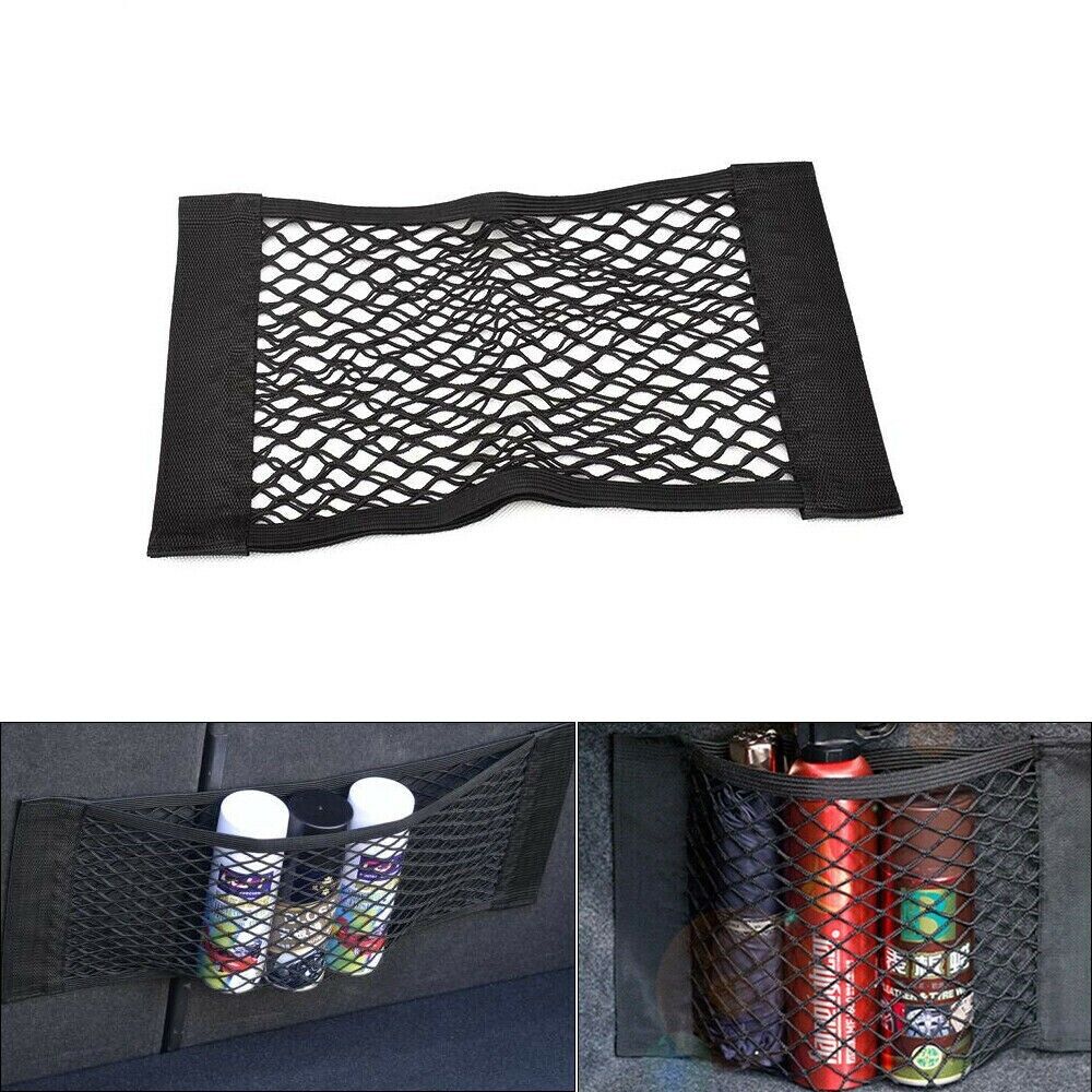 2x Car Boot Cargo Net Luggage Storage Organiser Rear Seat Cargo Net Elastic