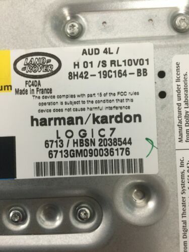 BMW RANGE ROVER L322 HARMAN BECKER RADIO CONTROL UNIT MODULE XQC500010