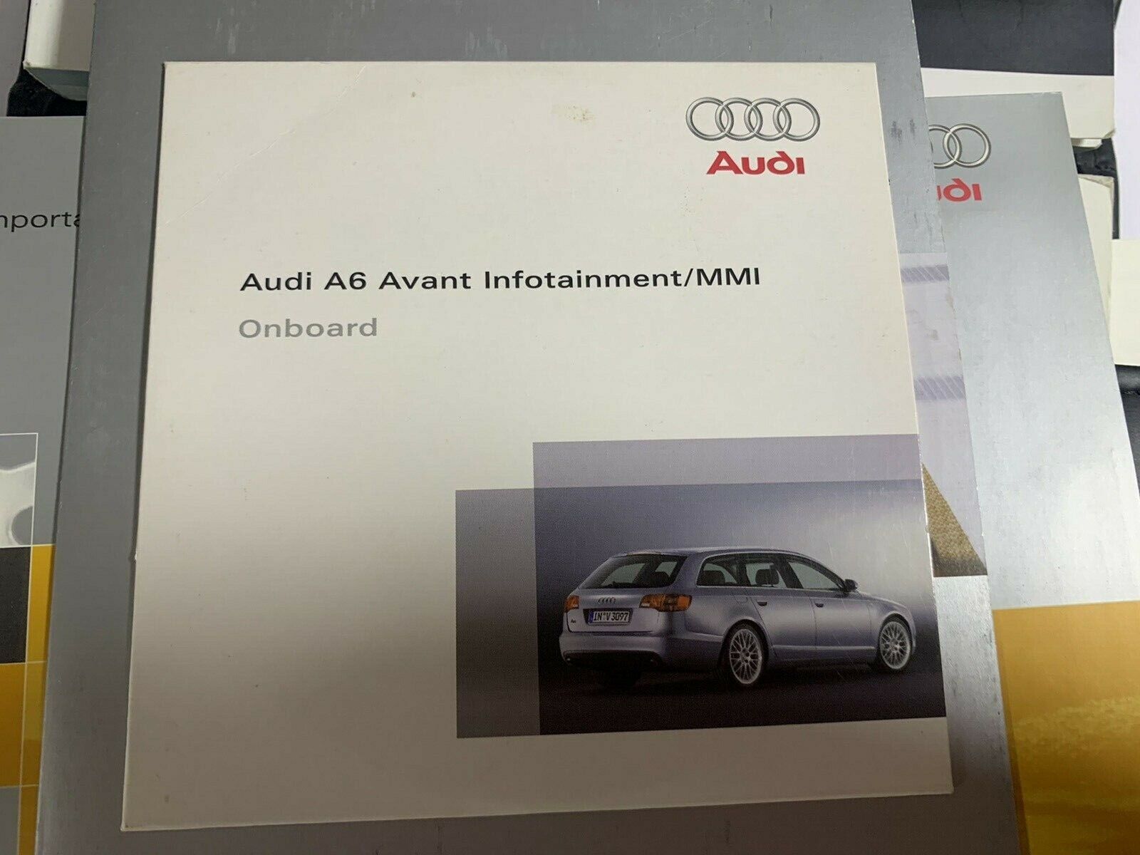 2005-2009 Audi A6 3.0 TDI quattro Diesel Owners Manual Hand Book Pack Genuine