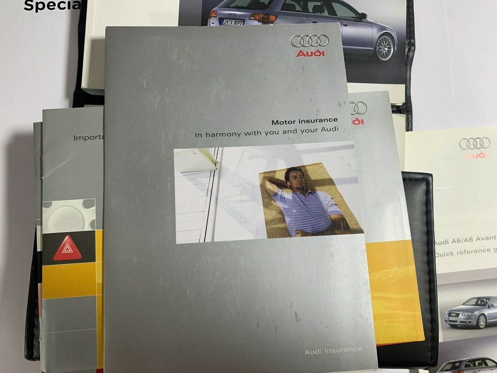 2005-2009 Audi A6 3.0 TDI quattro Diesel Owners Manual Hand Book Pack Genuine