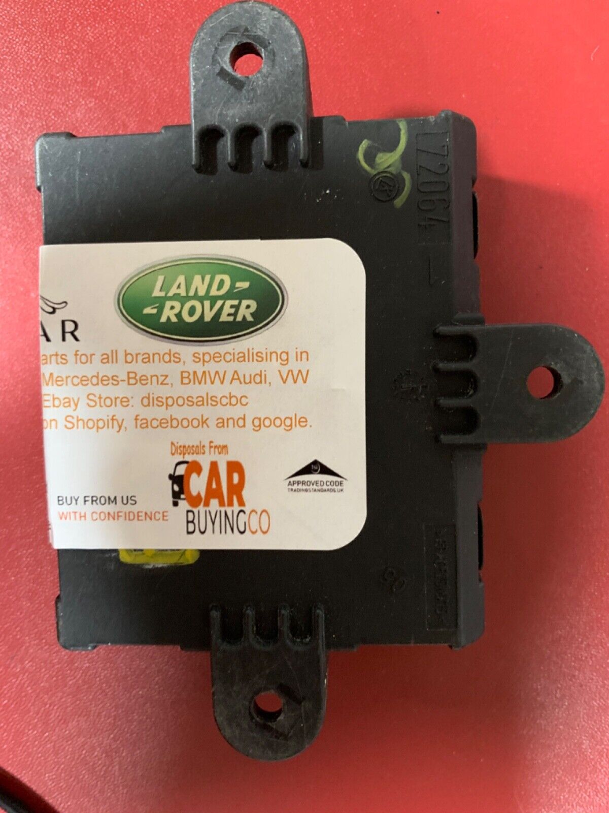 Freelander 2 Window Control Module 7G9T14B534BF