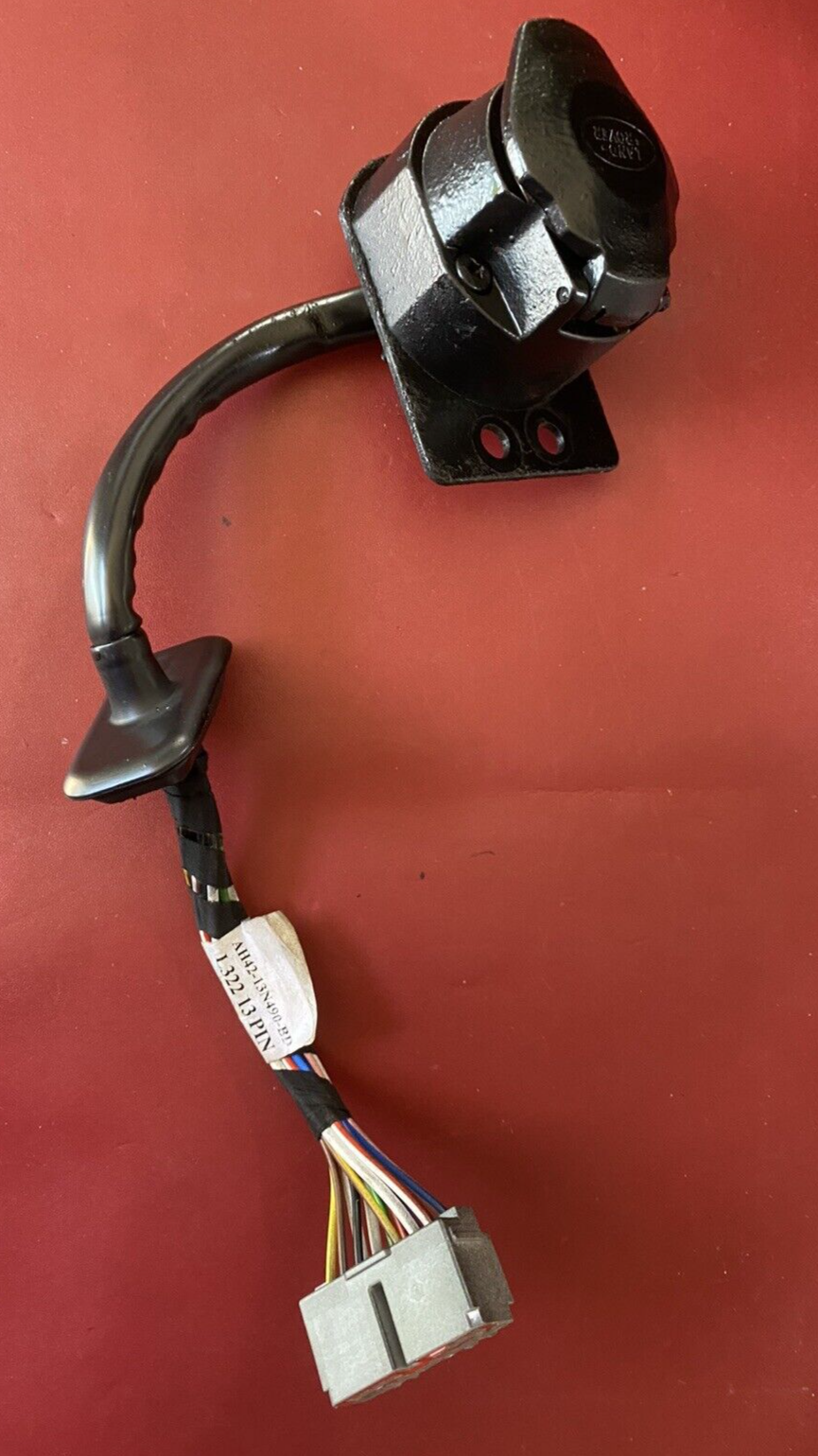 Range Rover L322 Towing Harness & 13 Pin Socket, Genuine item: ah42-13n490-bd