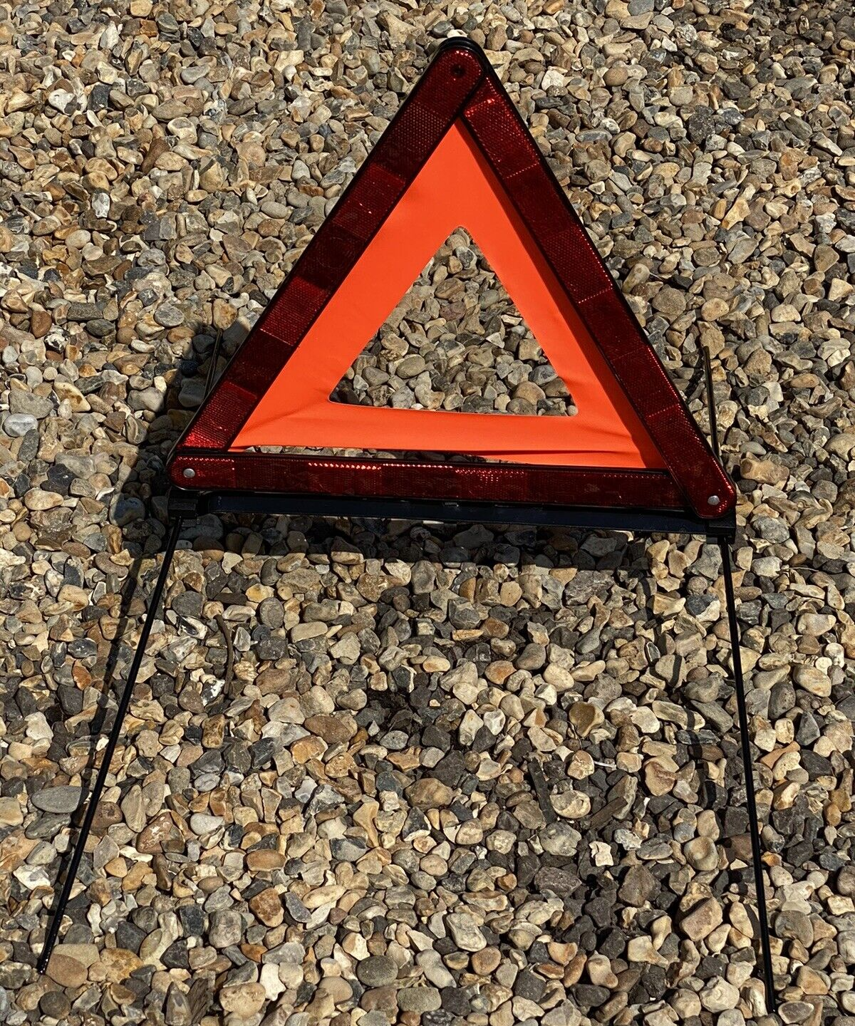 Car Emergency warning triangle & Case High Vis Vest 27R030015 UK EU HOLIDAY PREP