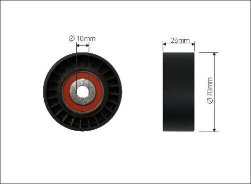 2988-FLII N.L.A/NSK Deflection/Guide Pulley V-ribbed, FREELANDER FORD LAND ROVER