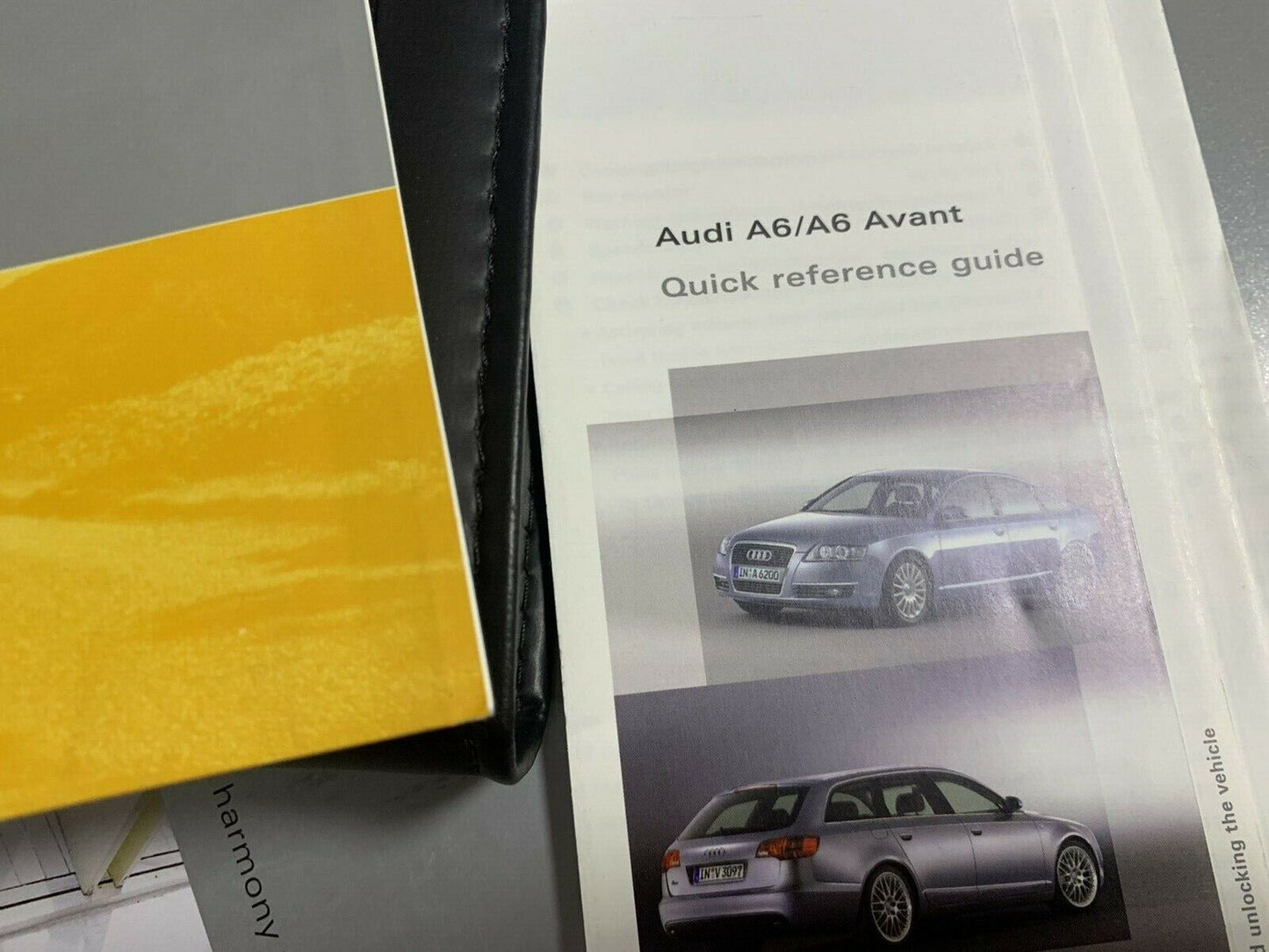 2005-2009 Audi A6 3.0 TDI quattro Diesel Owners Manual Hand Book Pack Genuine