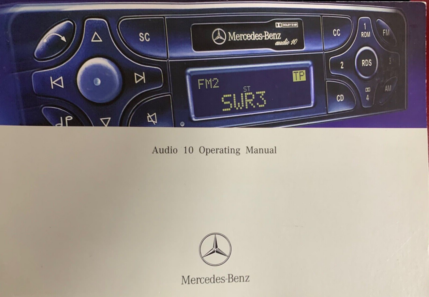 MERCEDES C CLASS W203 OWNERS MANUAL, DEALERSHIP,RADIO HANDBOOK FOLDER BOOK PACK