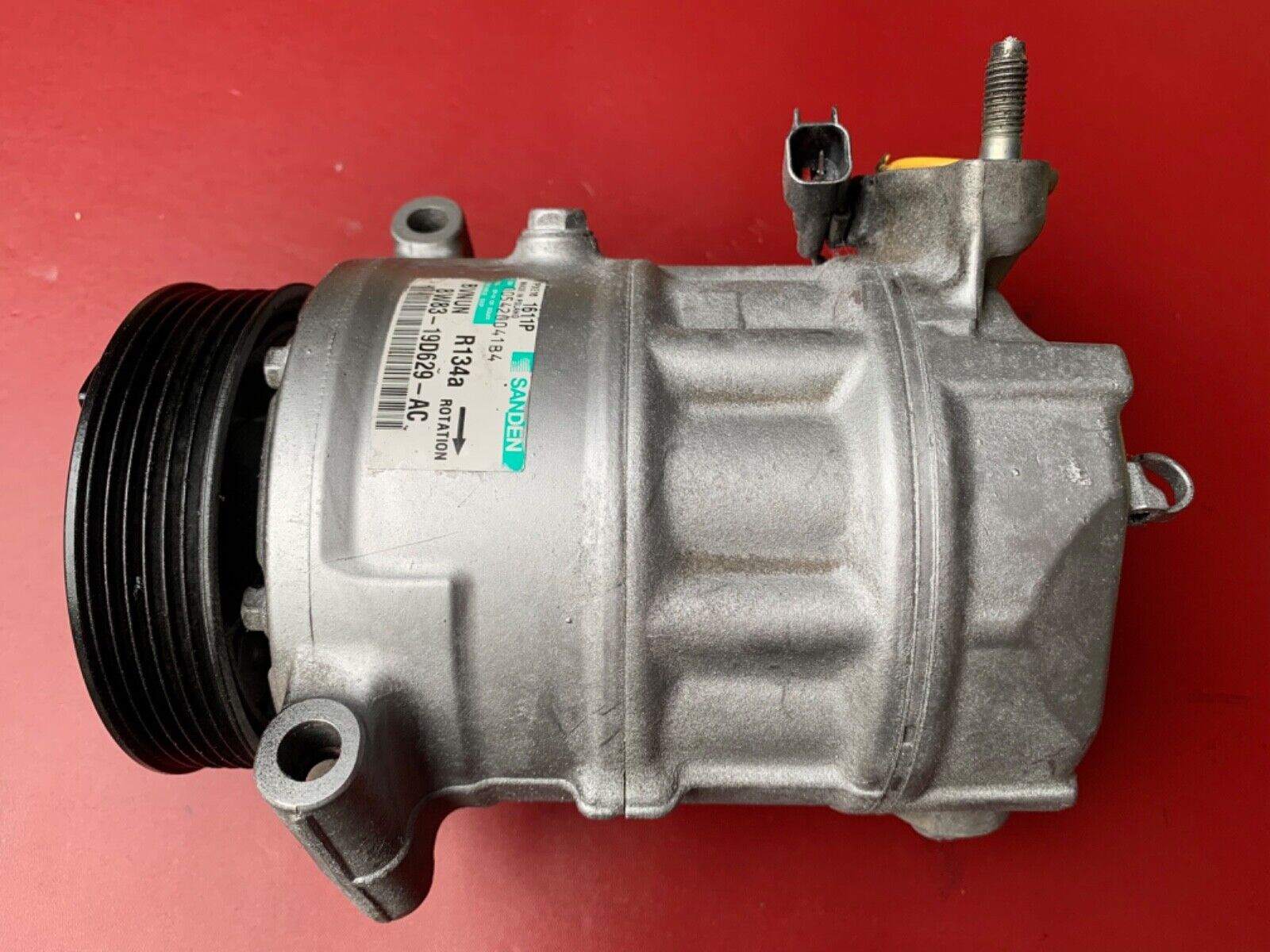 8W83-19D629-AC RANGE ROVER, JAGUAR XF X250 5.0 2009 A/C COMPRESSOR PUMP 11807329