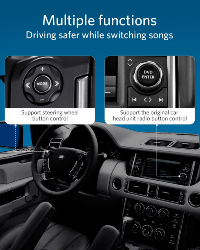 UPGRADE! Top Quality Music Streaming Airdual Bluetooth 5.0 aptX-HD Range Rover