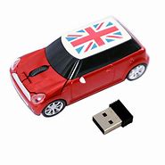 UK STOCK Red Aston Martin Car Wireless Optical Mouse Cordless game PC Laptop USB