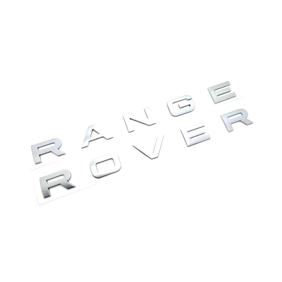 1x Range Rover Bonnet / Tailgate Logo / Letters, 2002 Onwards Fits Most Range Rovers.