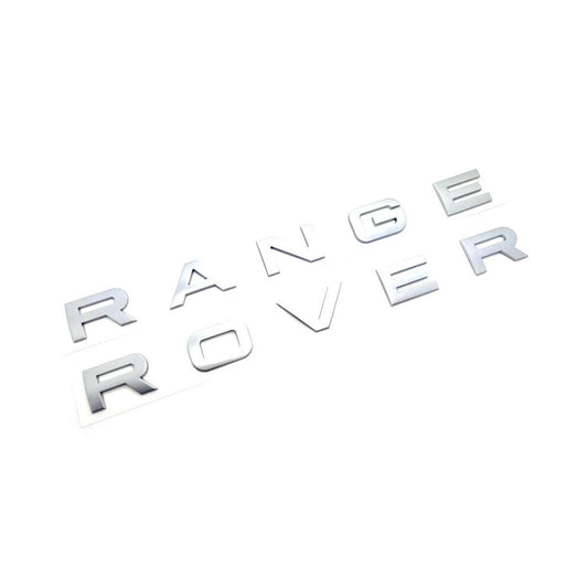 1x Range Rover Bonnet / Tailgate Logo / Letters, 2002 Onwards Fits Most Range Rovers.