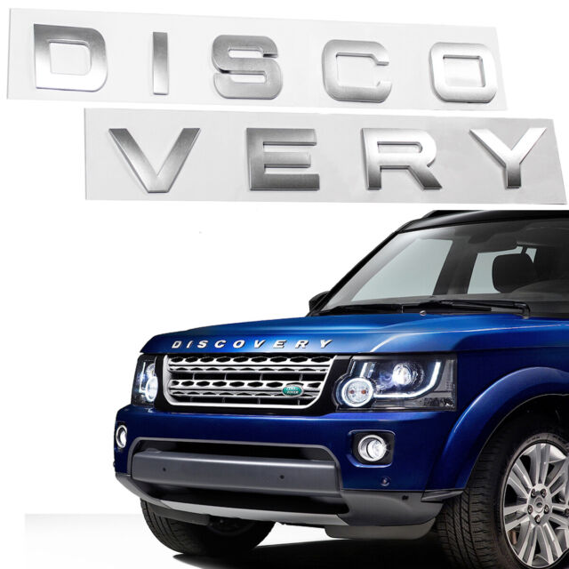 DISCOVERY Bonnet / Tailgate Logo / Letters, Fits Most Land Rovers.